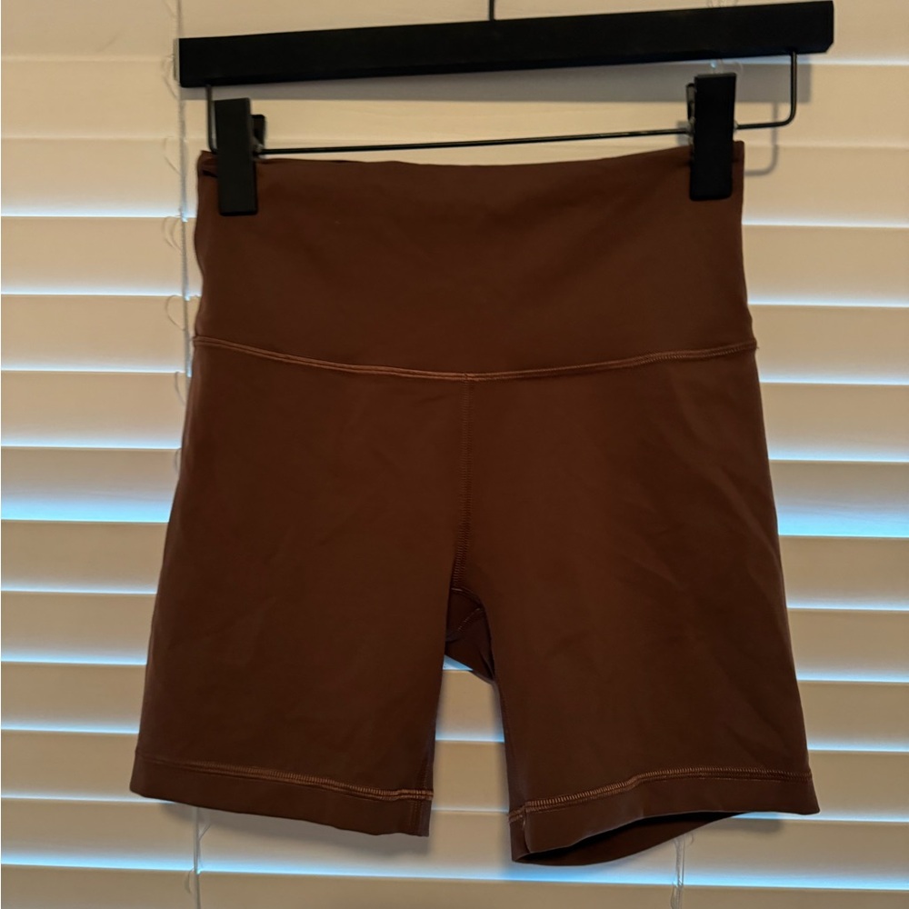Wunder Train 6” Java Lululemon Shorts - image 1